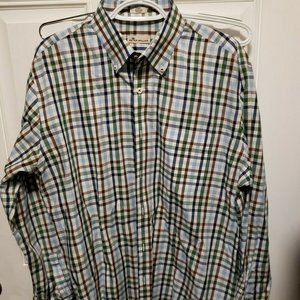 PETER MILLAR Button Up Shirt Mens Large